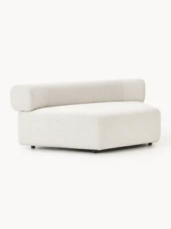 Modulo angolare curvo in bouclé Anton