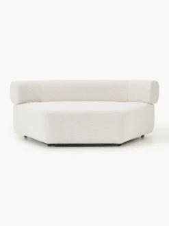 Modulo angolare curvo in bouclé Anton