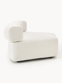 Modulo angolare curvo in bouclé Anton