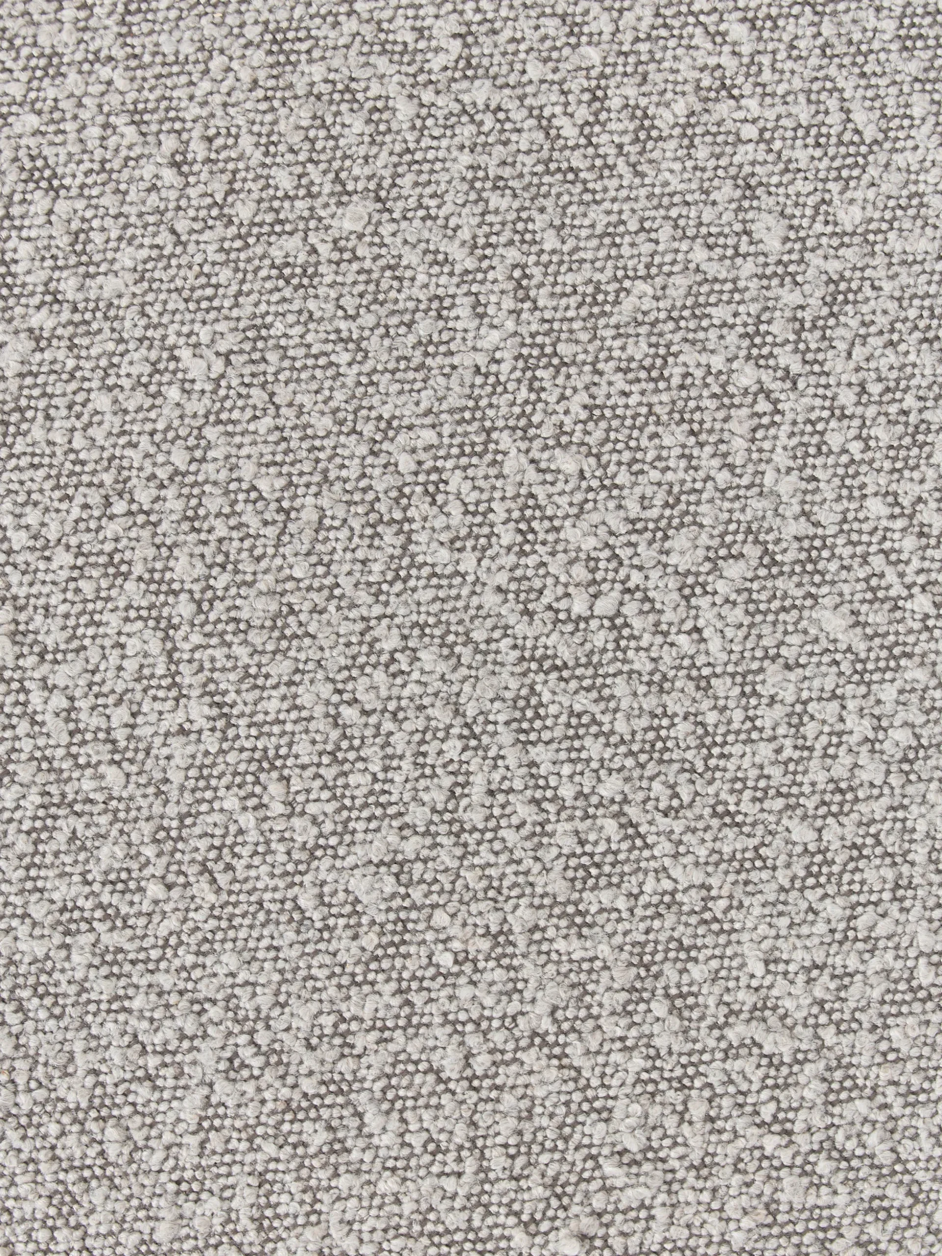 Modulo angolare curvo in bouclé Anton