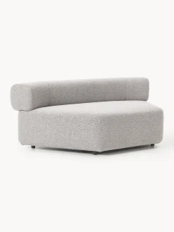 Modulo angolare curvo in bouclé Anton