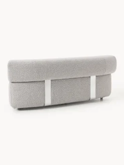 Modulo angolare curvo in bouclé Anton
