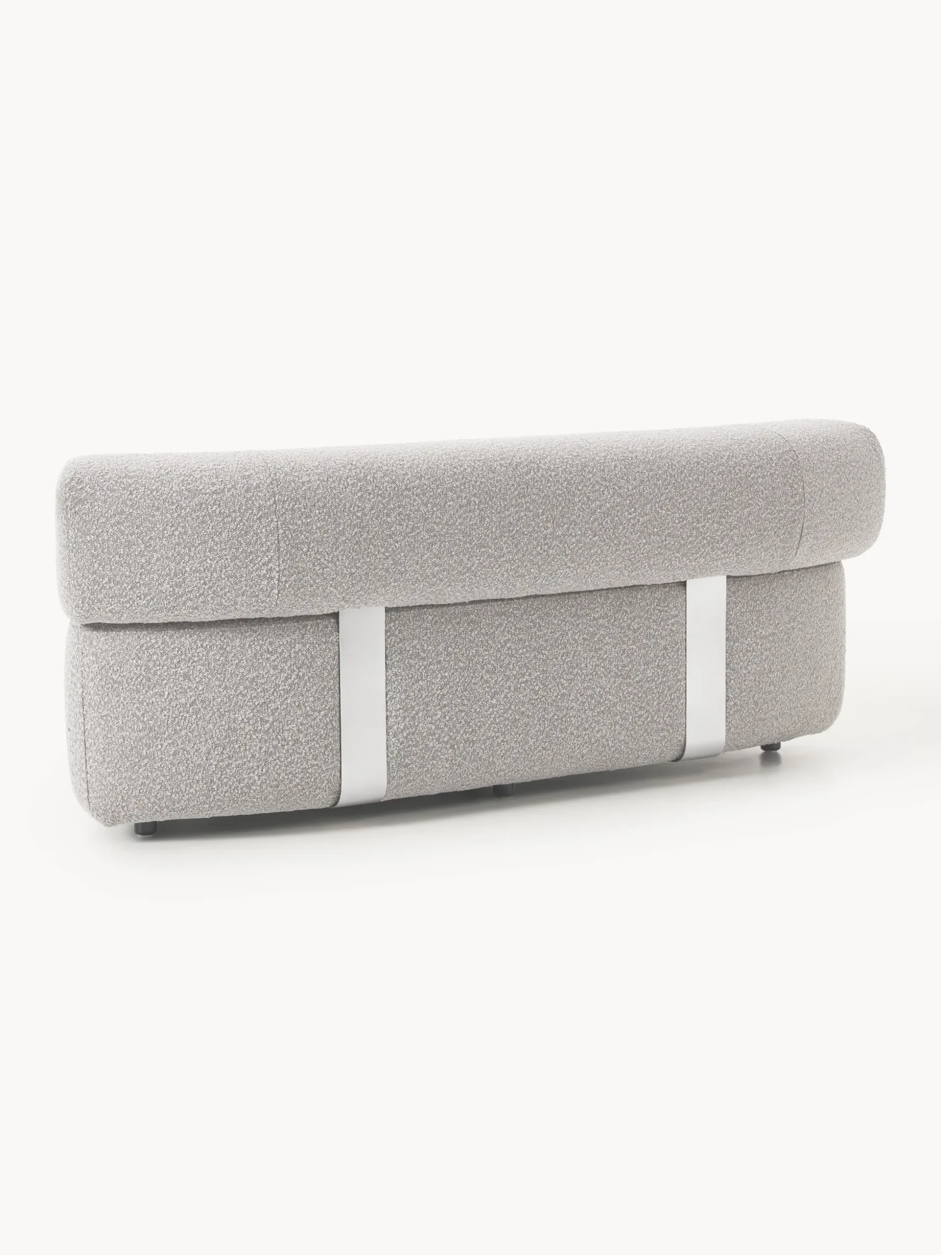 Modulo angolare curvo in bouclé Anton