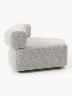 Modulo angolare curvo in bouclé Anton