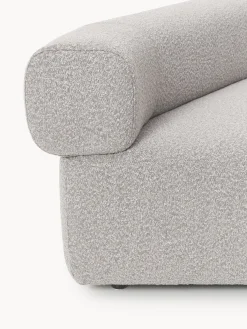 Modulo angolare curvo in bouclé Anton