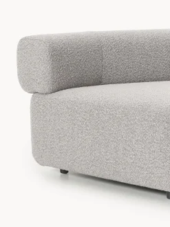 Modulo angolare curvo in bouclé Anton