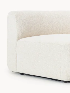 Modulo angolare curvo in bouclé Sofia