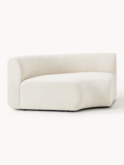 Modulo angolare curvo in bouclé Sofia