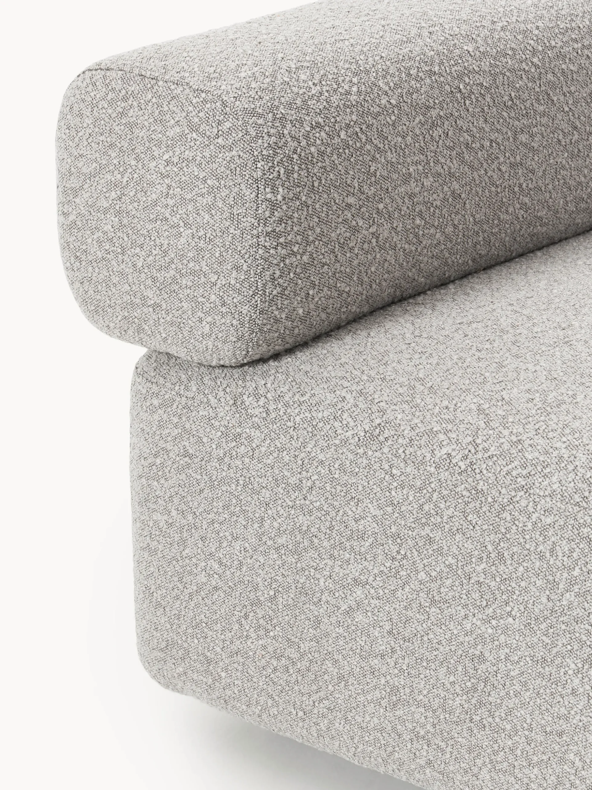 Modulo angolare in bouclé Anton