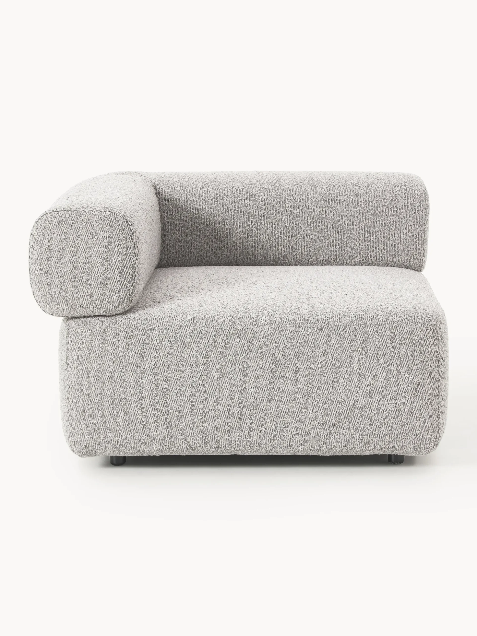 Modulo angolare in bouclé Anton