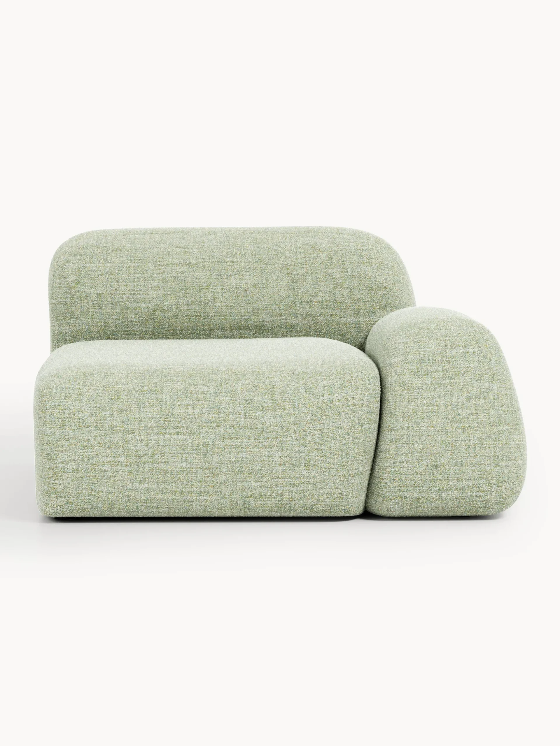 Modulo angolare in bouclé Wolke