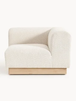 Modulo angolare in teddy bouclé Natalie