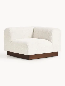 Modulo angolare in teddy bouclé Natalie