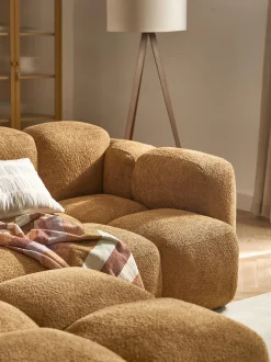 Modulo angolare in teddy-bouclé Tayla