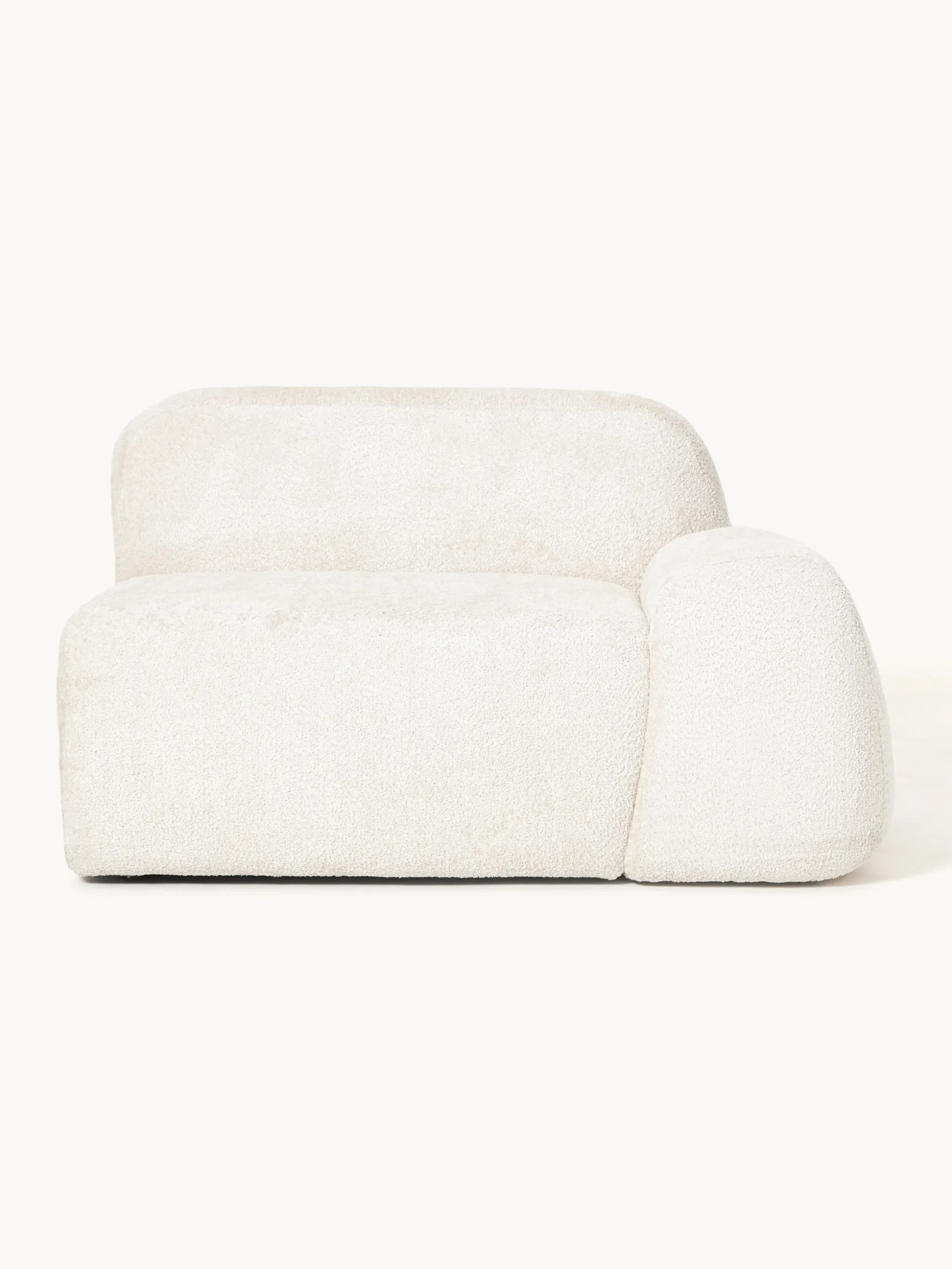 Modulo angolare in teddy-bouclé Wolke
