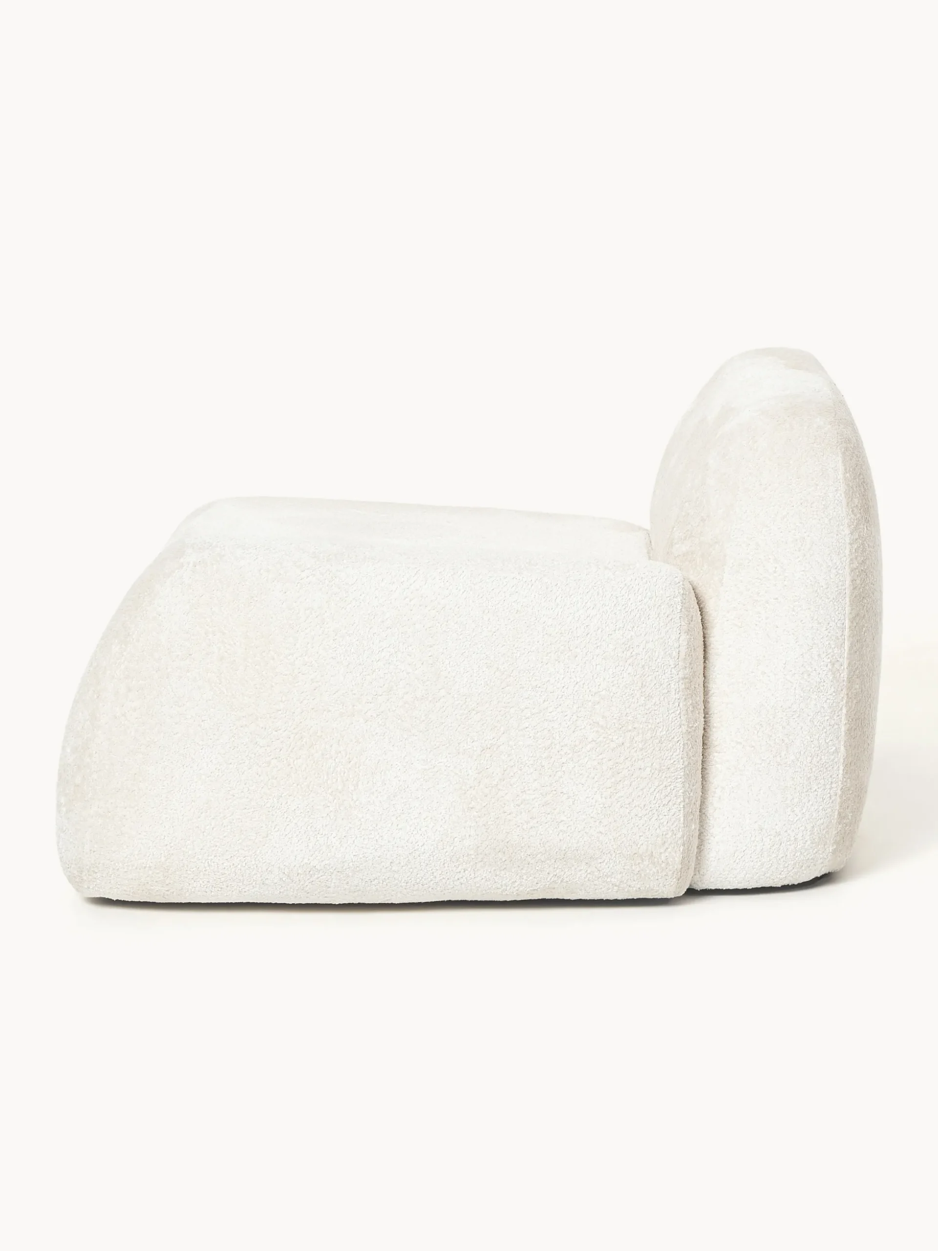 Modulo angolare in teddy-bouclé Wolke