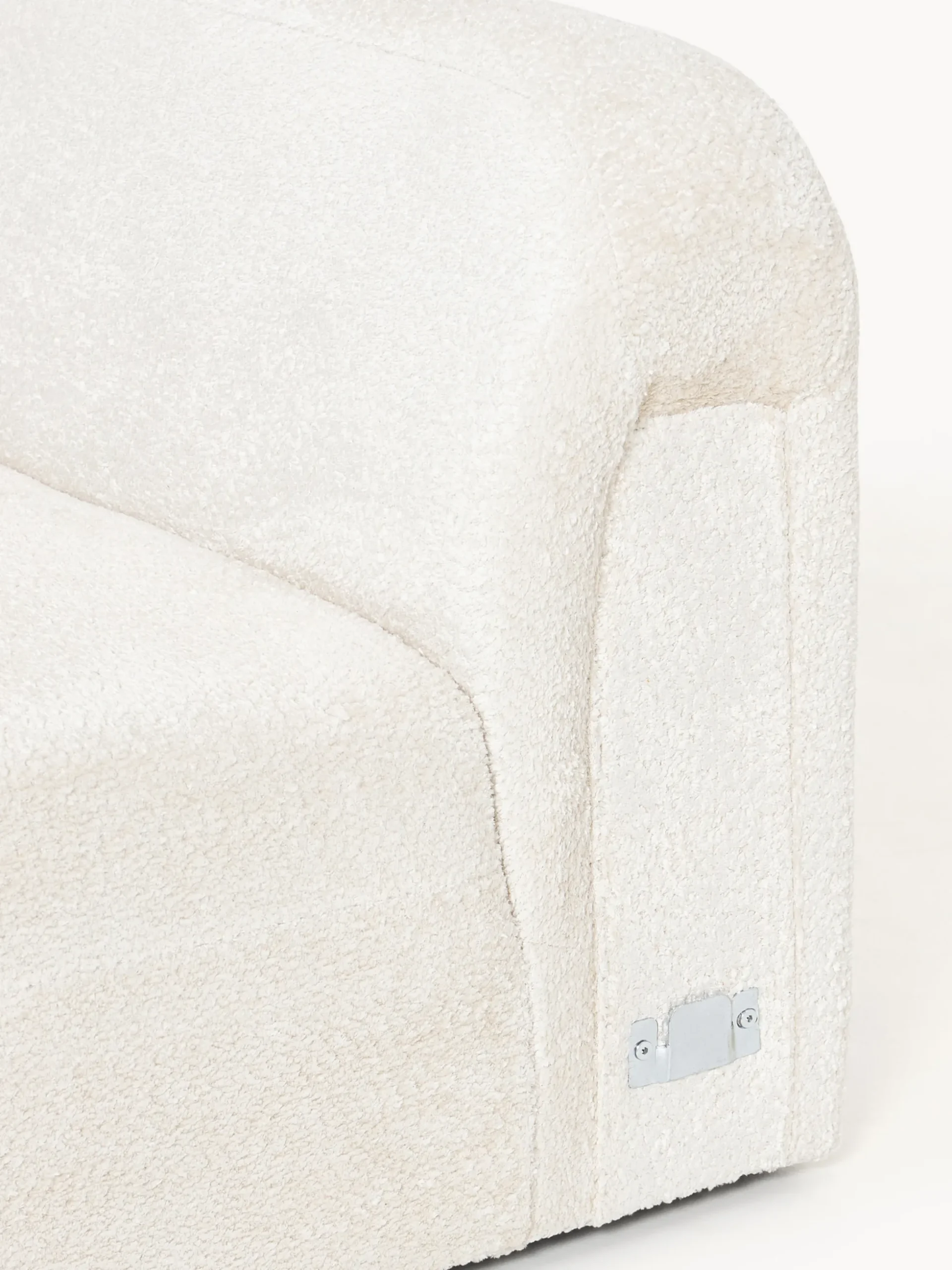 Modulo angolare in teddy-bouclé Wolke