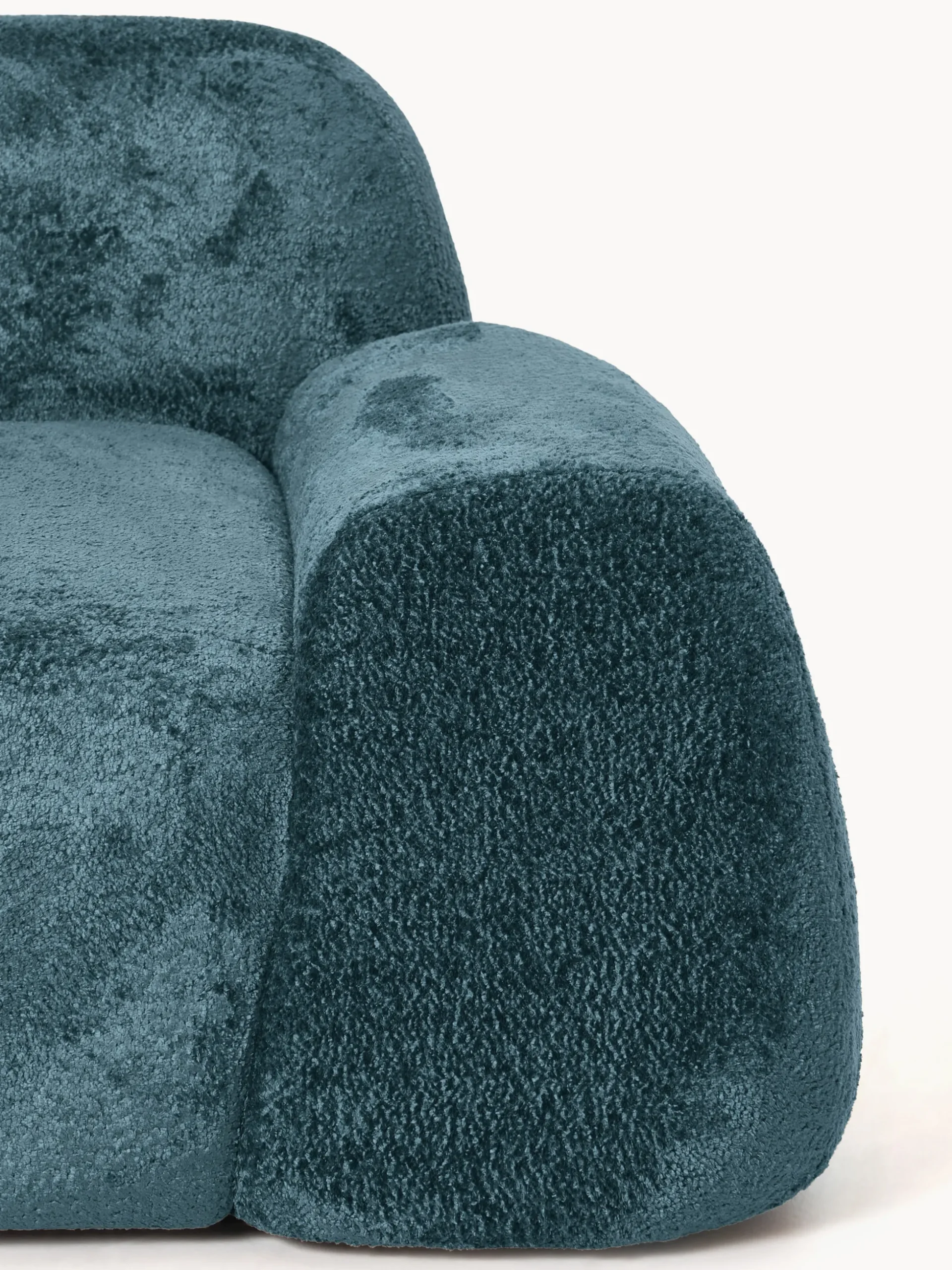 Modulo angolare in teddy-bouclé Wolke
