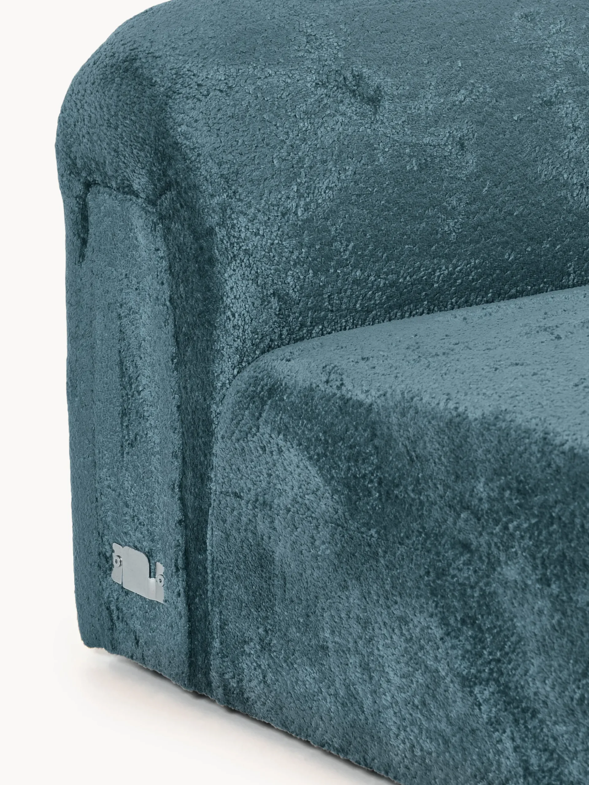 Modulo angolare in teddy-bouclé Wolke