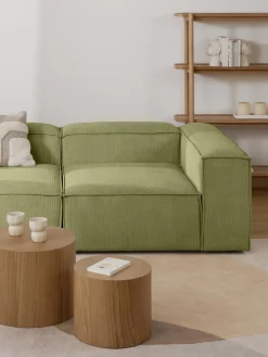 Modulo angolare in velluto a coste Lennon