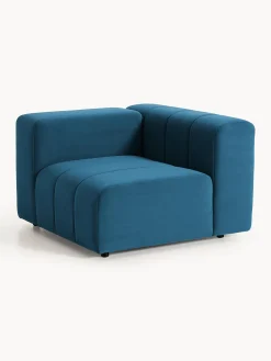 Modulo angolare in velluto Lena