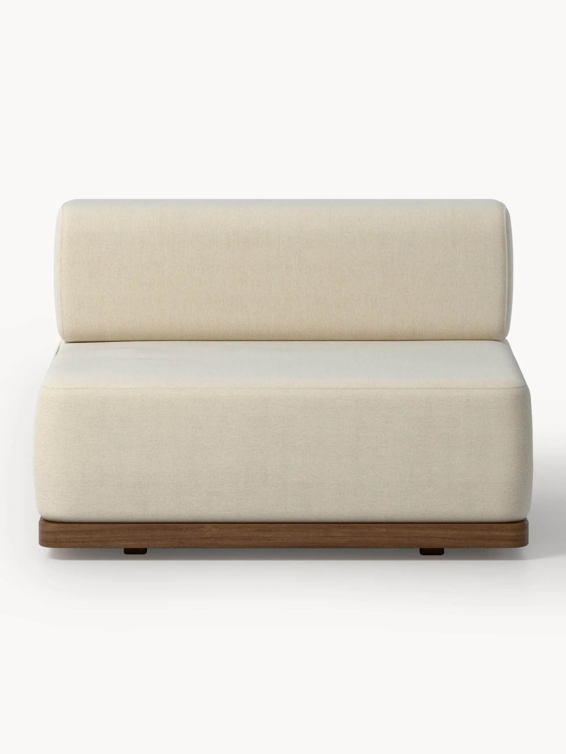 Modulo centrale da giardino in legno di acacia Matheus