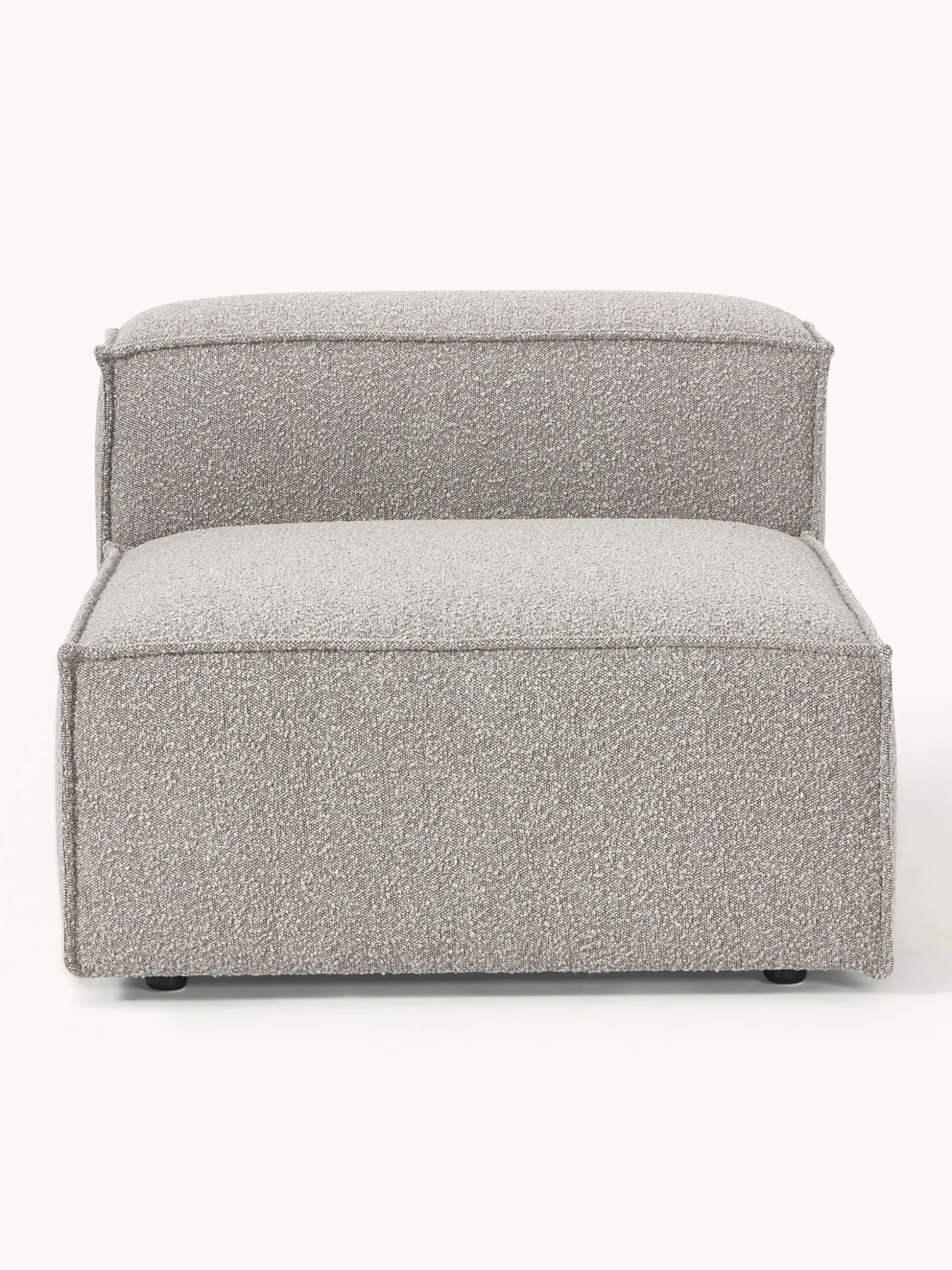 Modulo centrale in bouclé Lennon