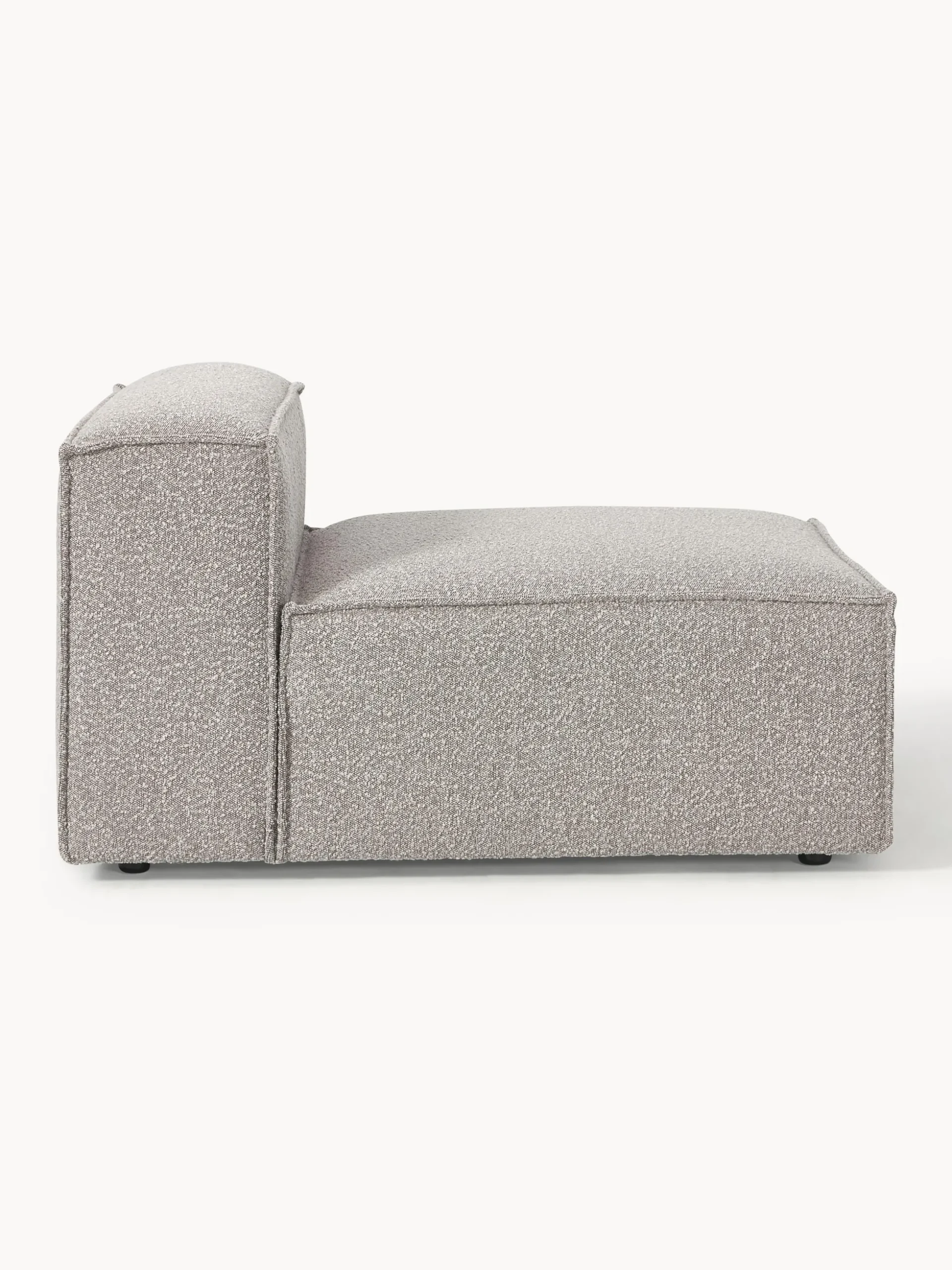 Modulo centrale in bouclé Lennon
