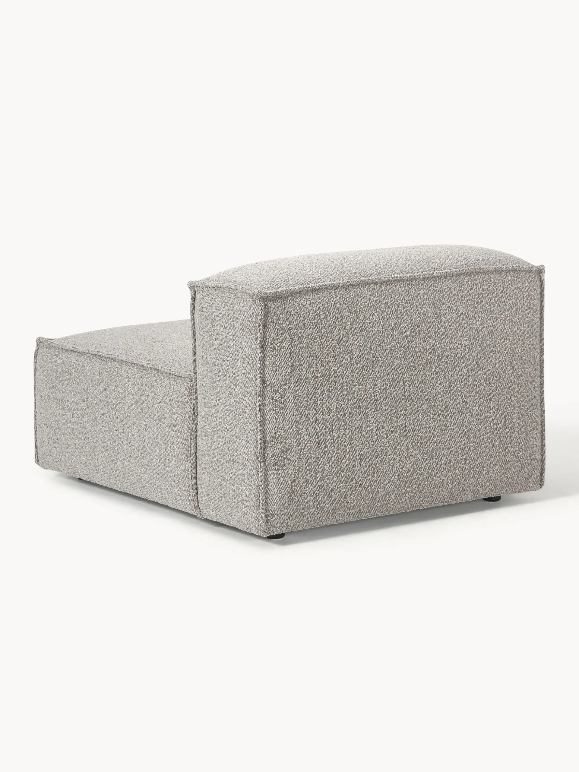 Modulo centrale in bouclé Lennon