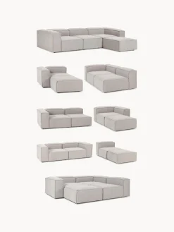 Modulo centrale in bouclé Lennon
