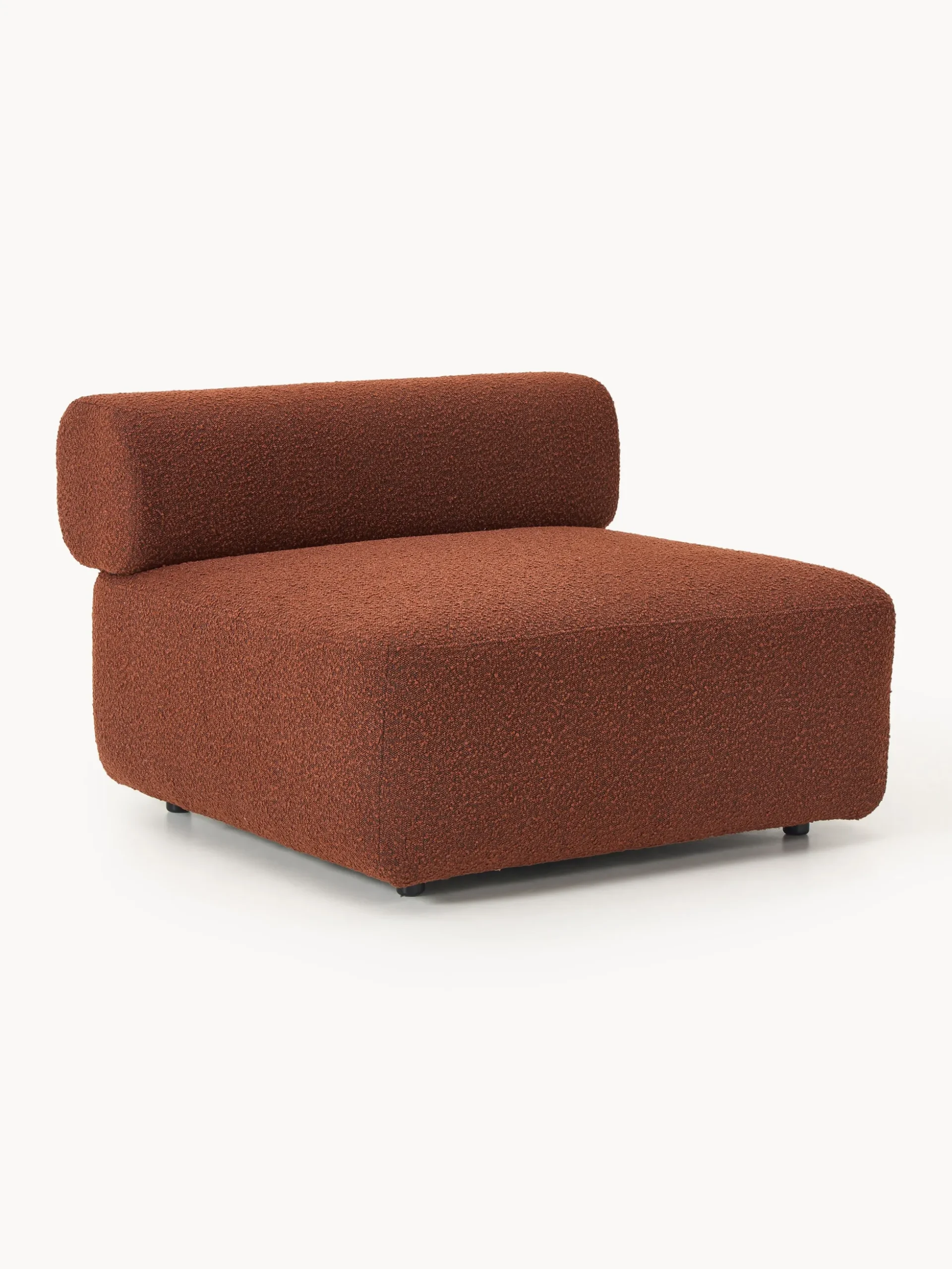 Modulo centrale in bouclé Anton