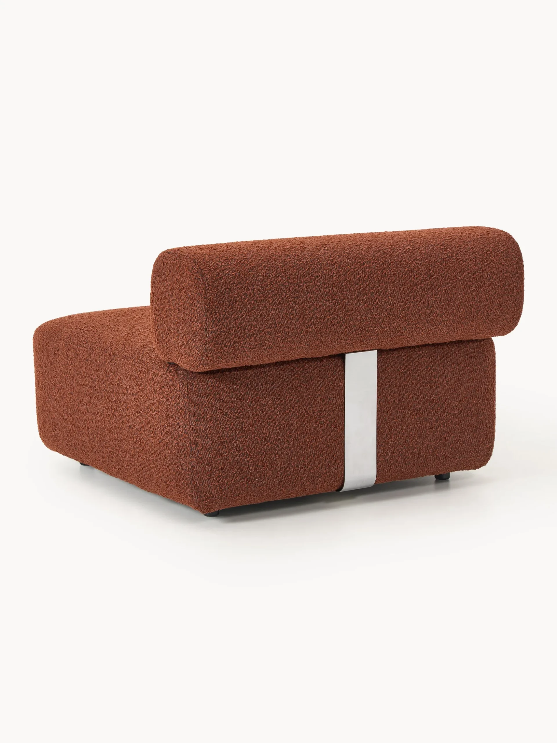 Modulo centrale in bouclé Anton