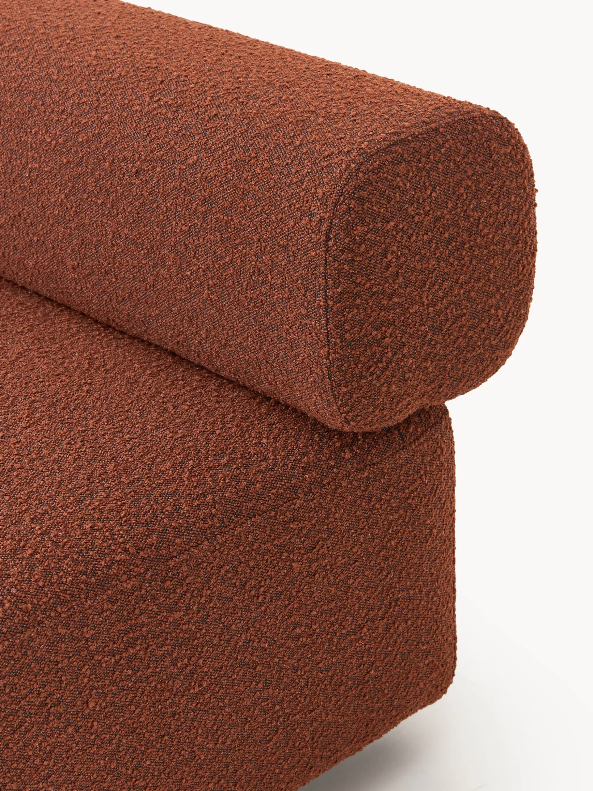 Modulo centrale in bouclé Anton