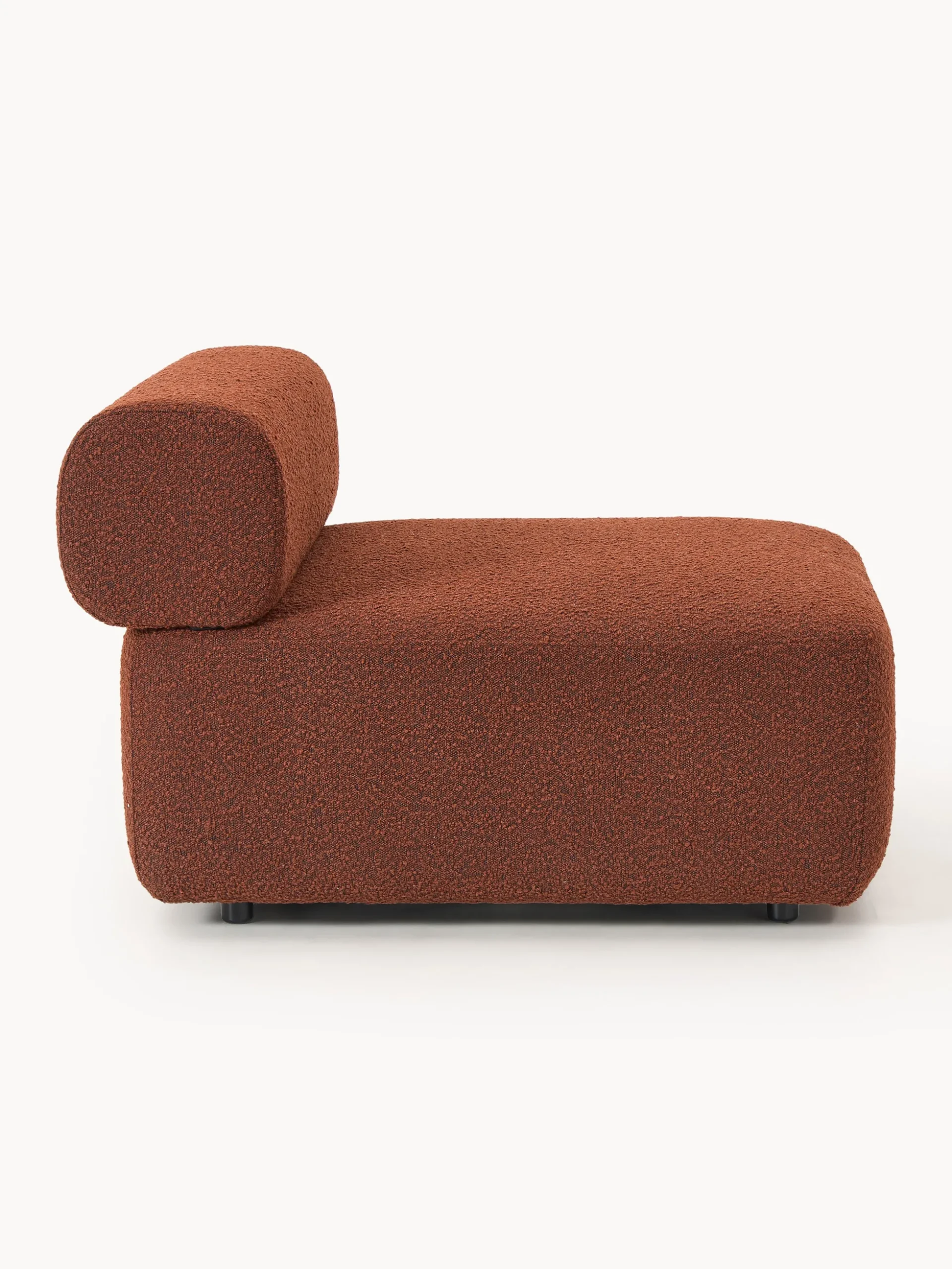 Modulo centrale in bouclé Anton