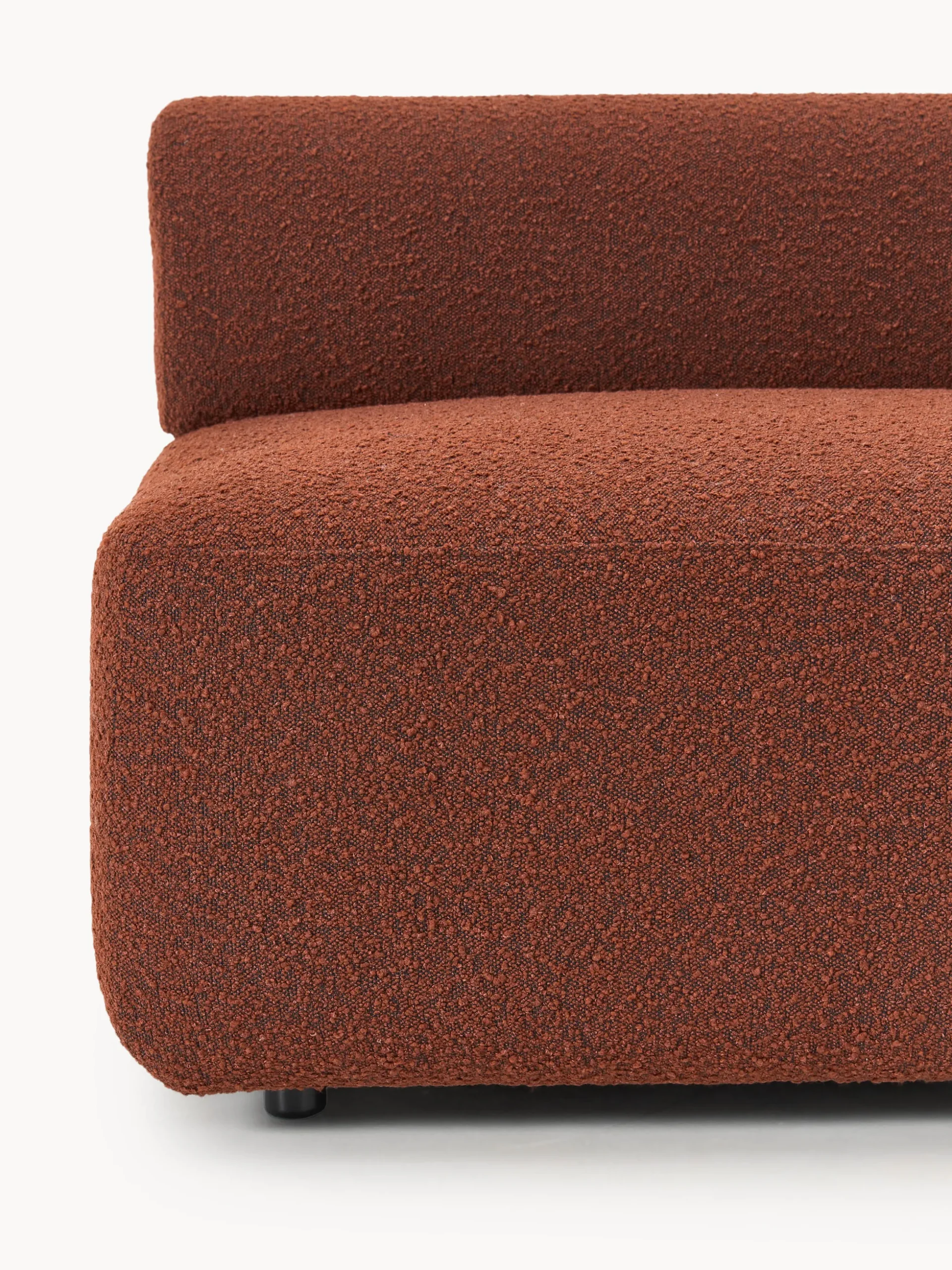 Modulo centrale in bouclé Anton