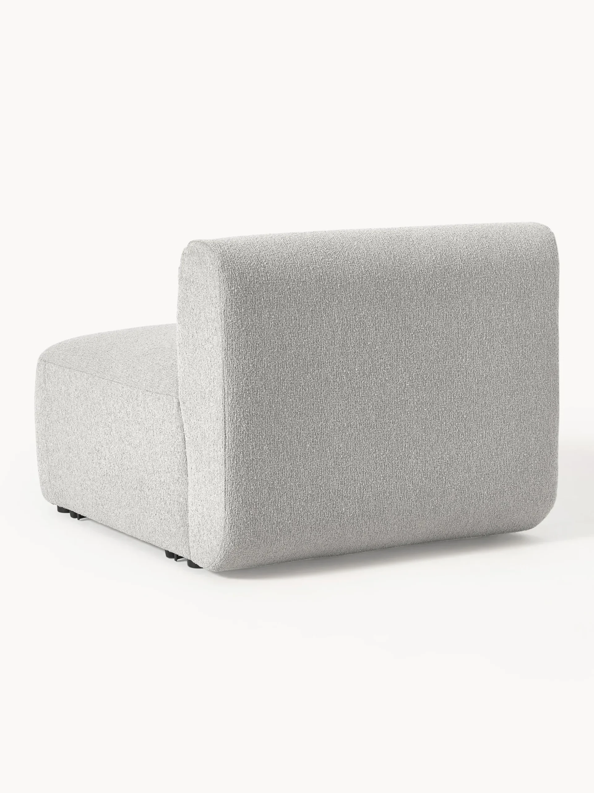 Modulo centrale in bouclé Sofia