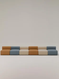 Modulo centrale in bouclé Sofia