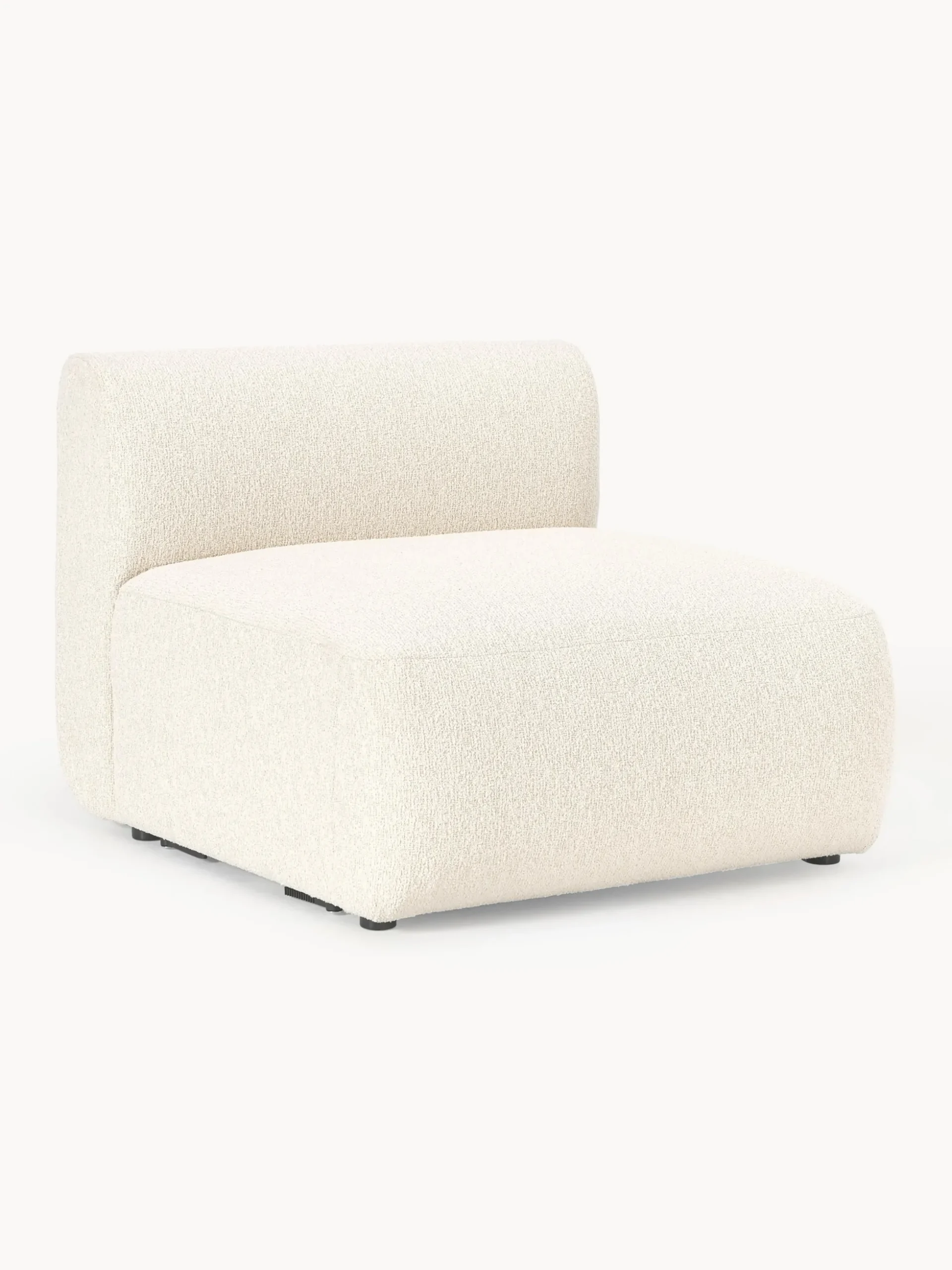 Modulo centrale in bouclé Sofia