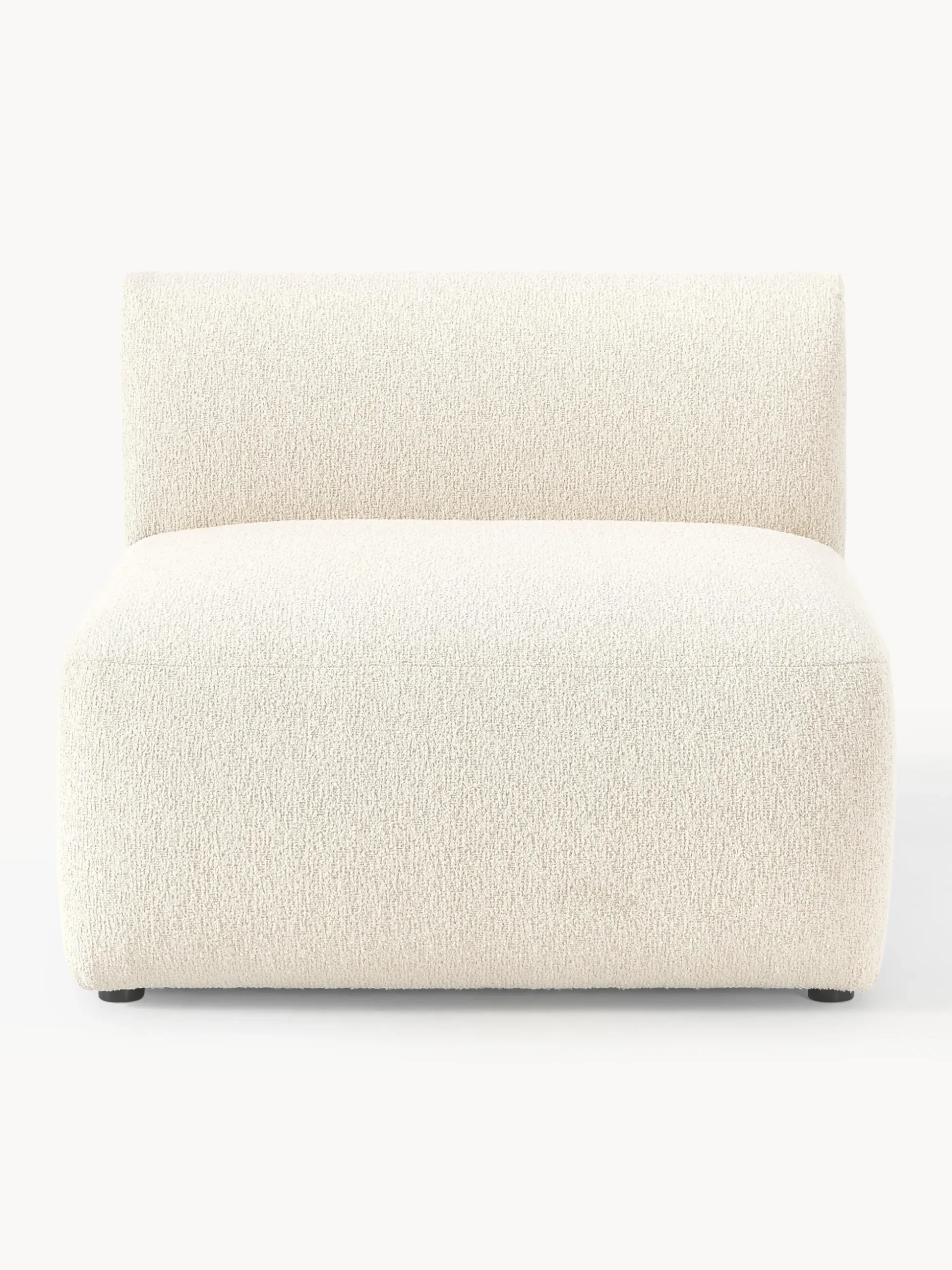 Modulo centrale in bouclé Sofia