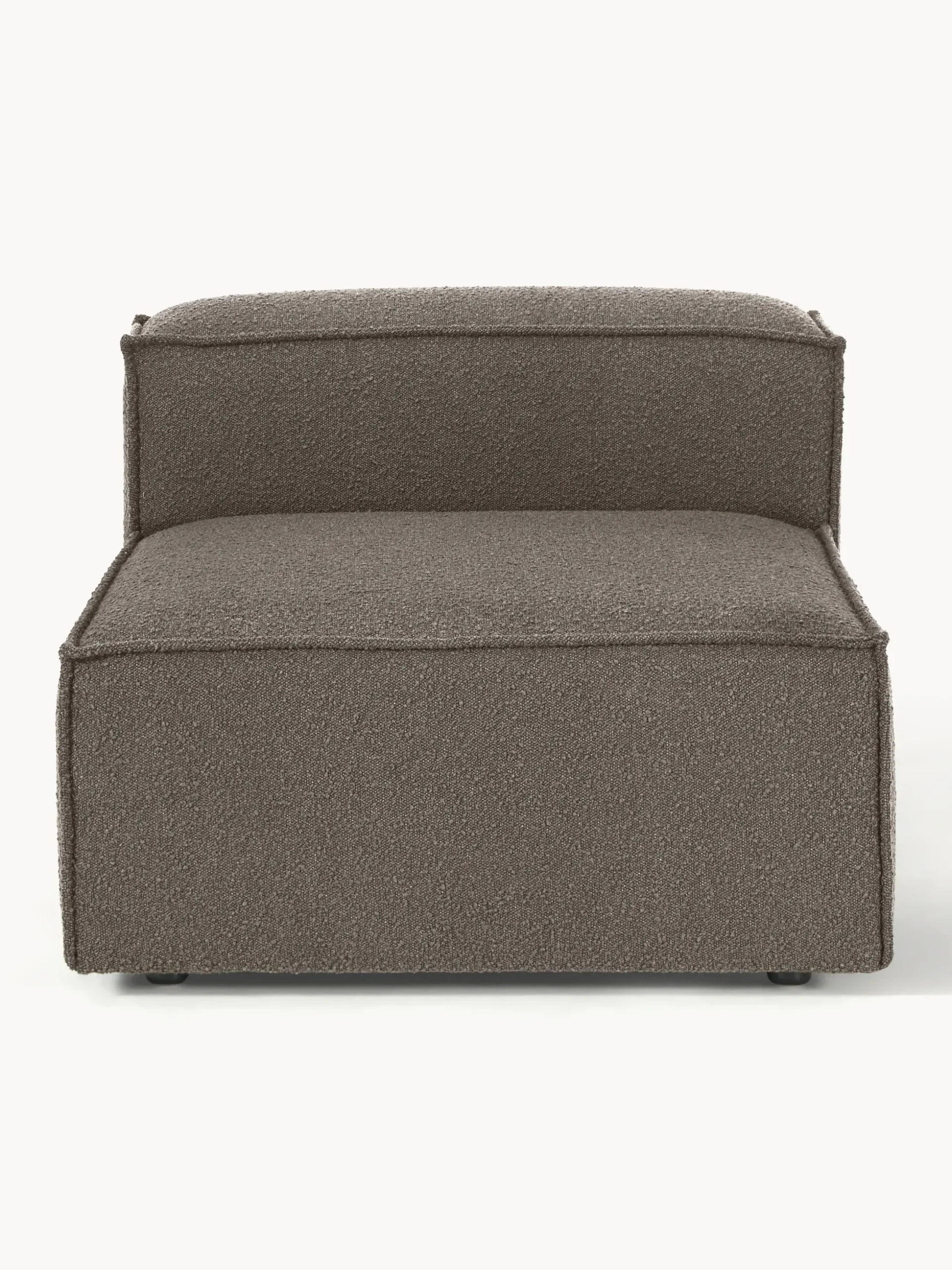 Modulo centrale in bouclé Lennon