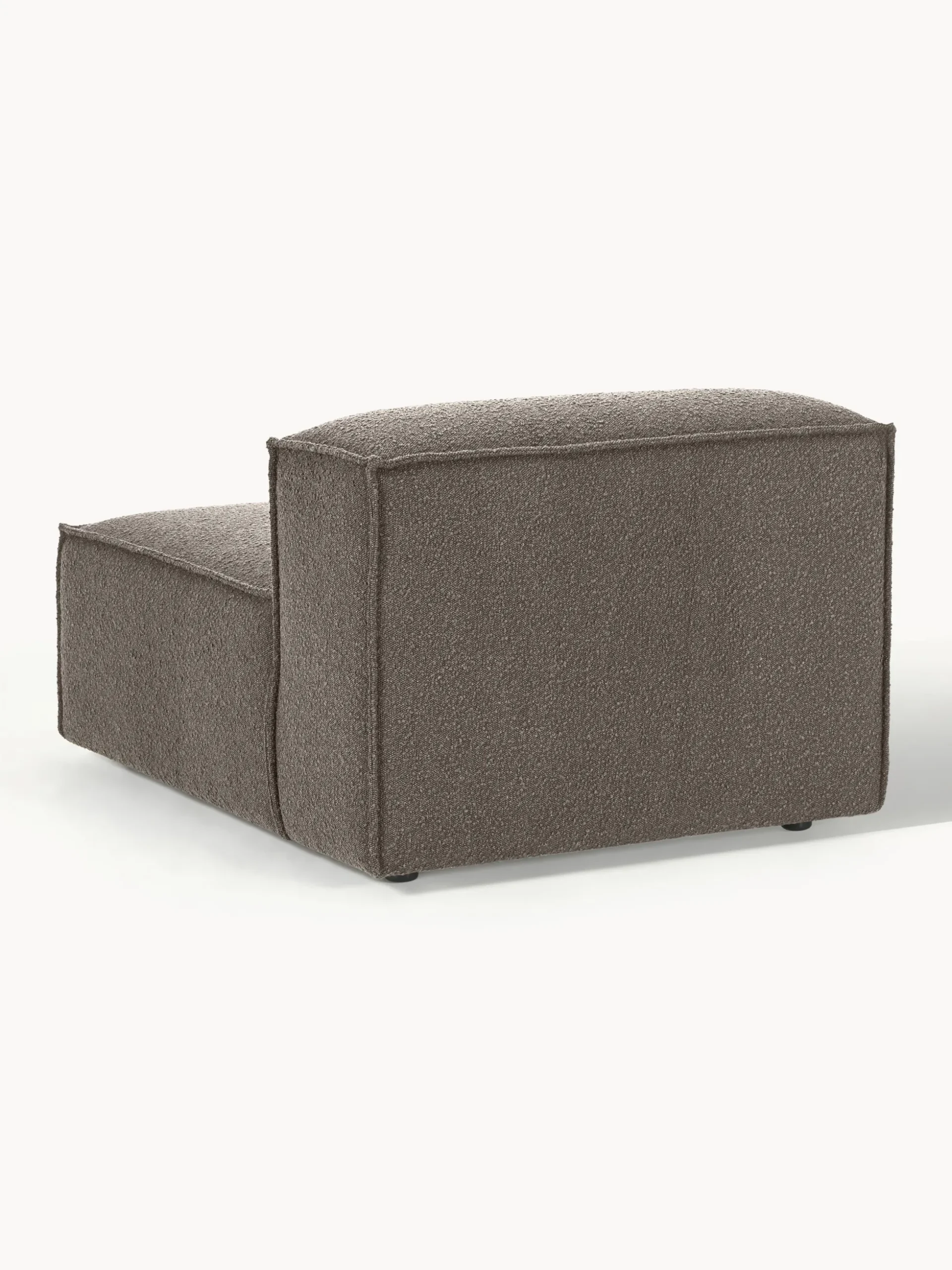 Modulo centrale in bouclé Lennon