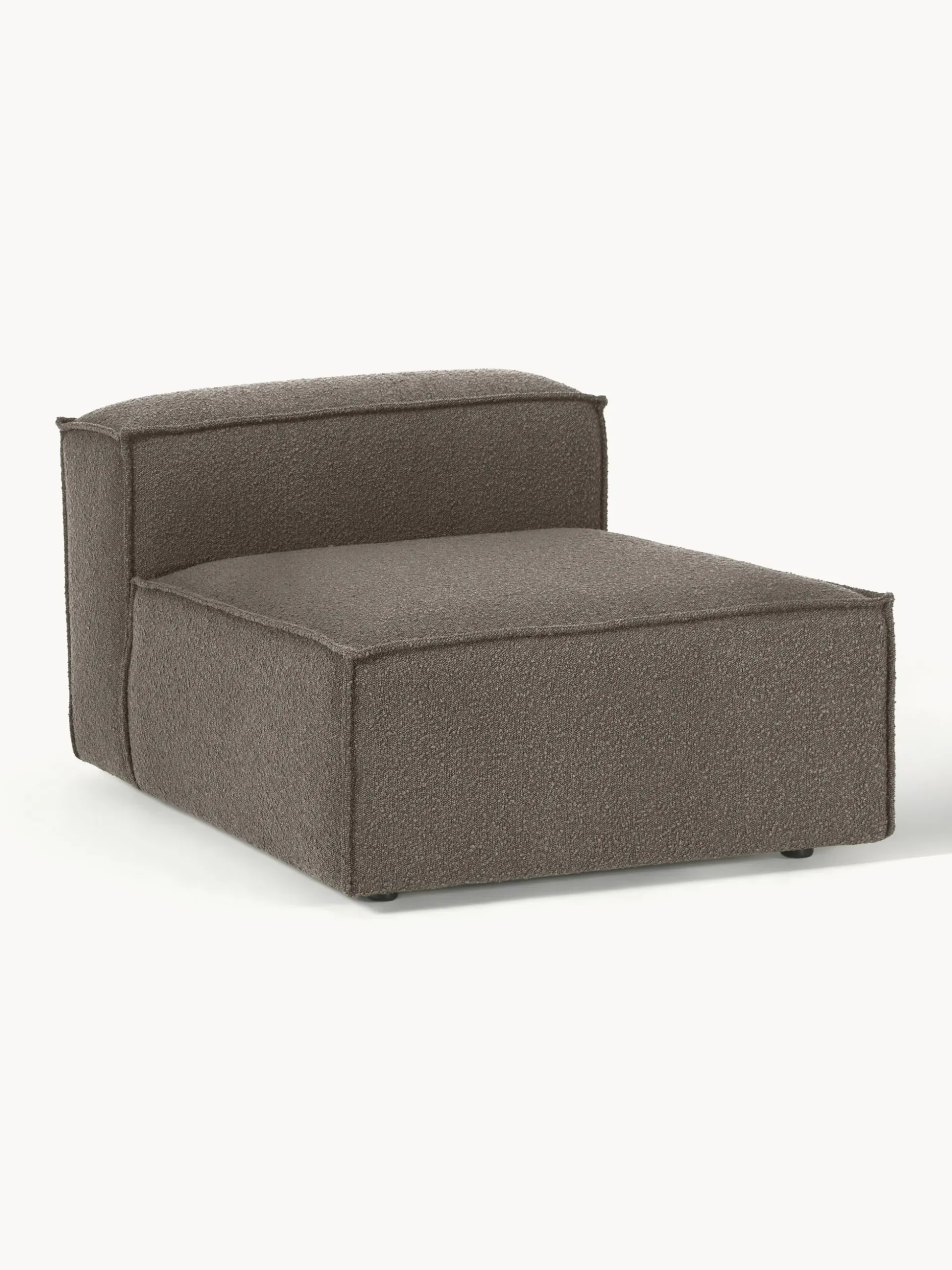Modulo centrale in bouclé Lennon