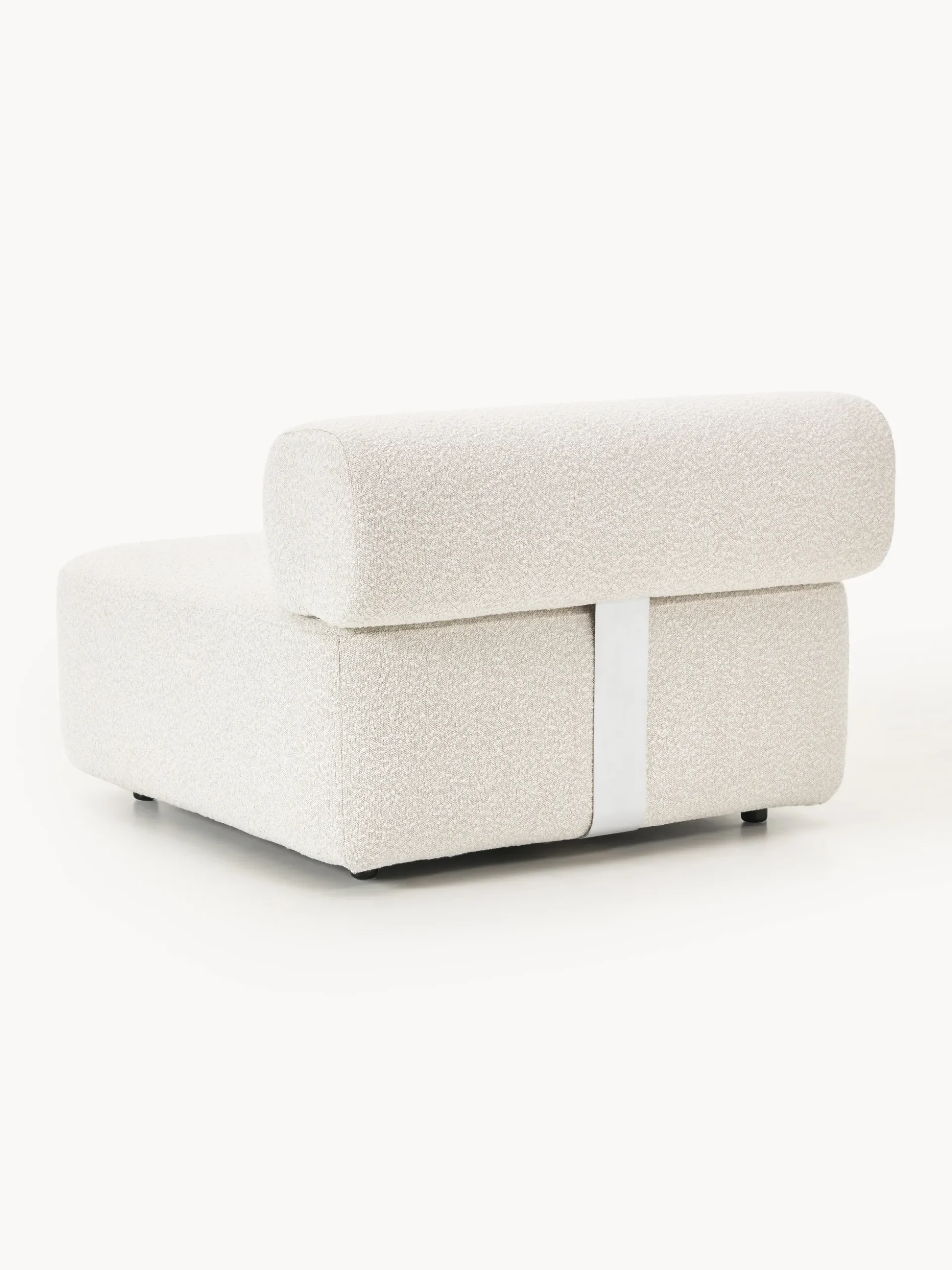 Modulo centrale in bouclé Anton
