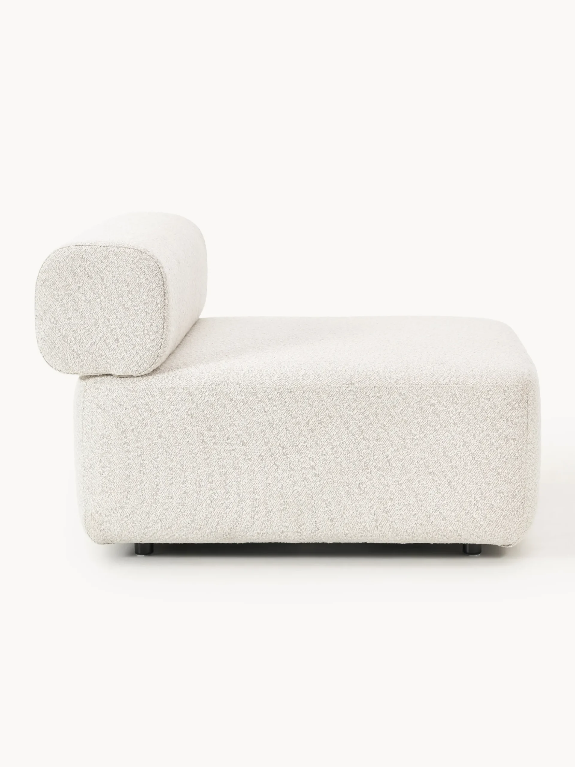 Modulo centrale in bouclé Anton