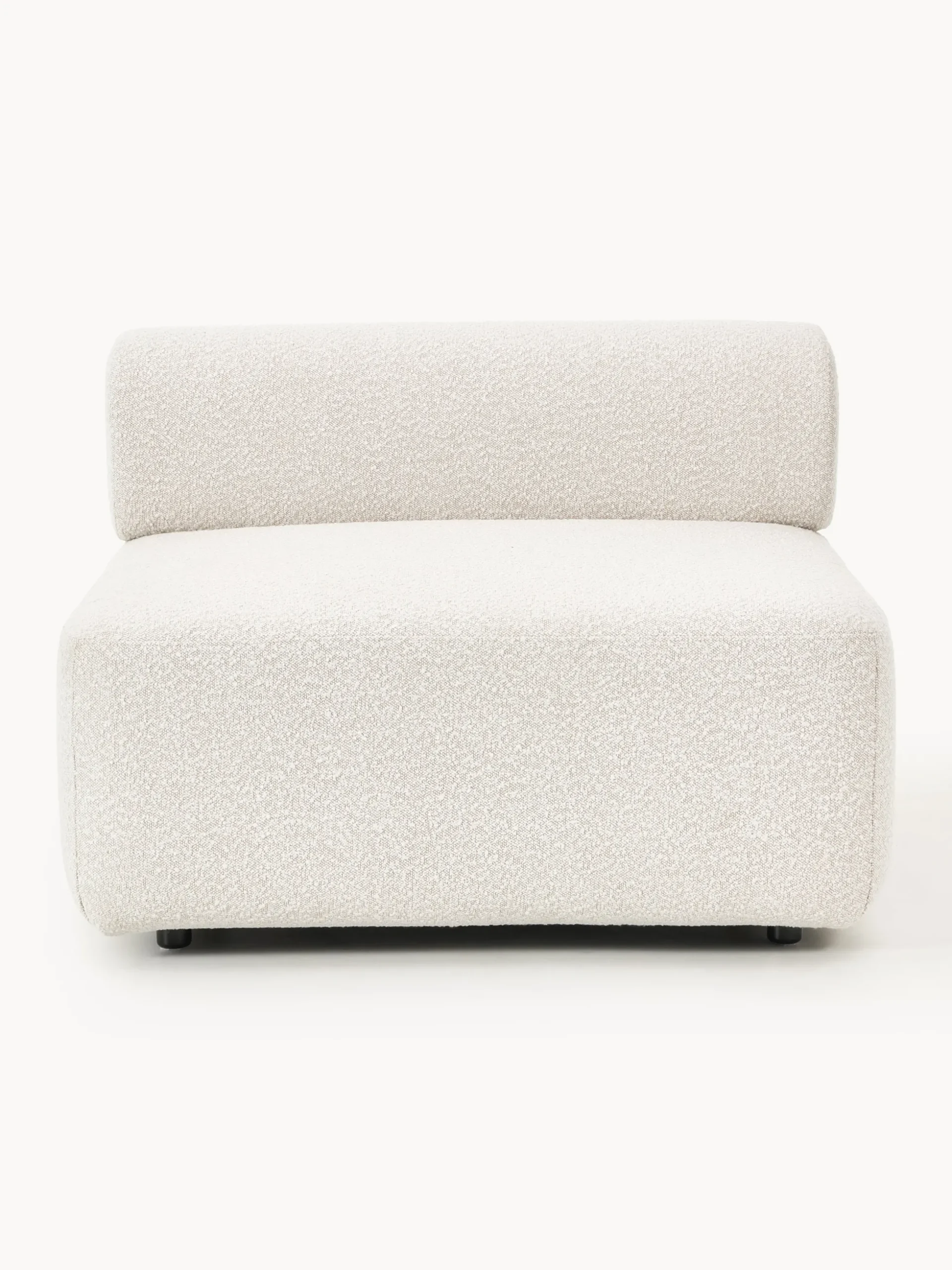 Modulo centrale in bouclé Anton
