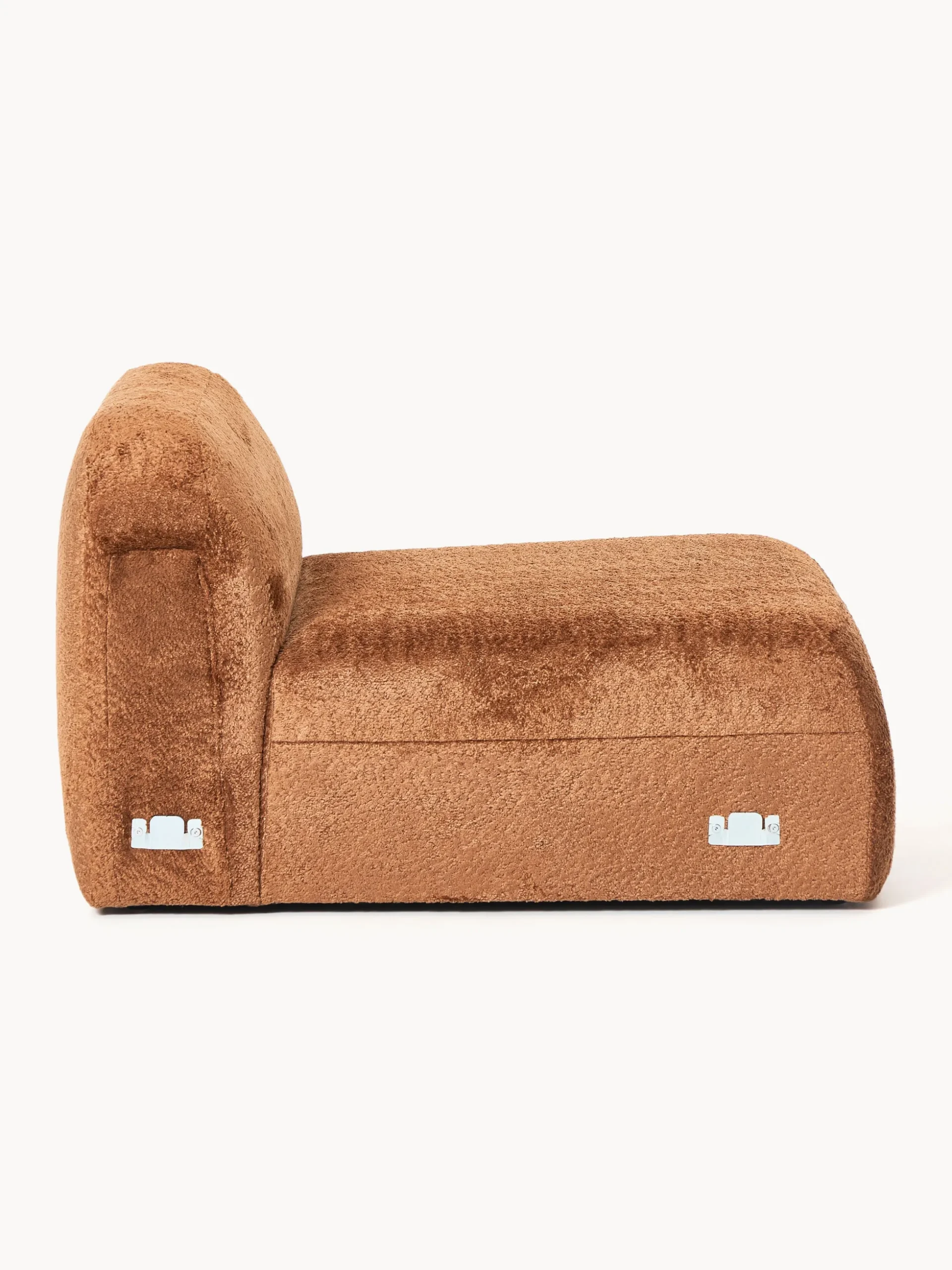 Modulo centrale in teddy-bouclé Wolke