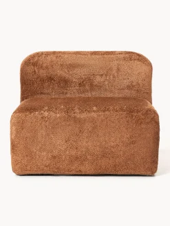 Modulo centrale in teddy-bouclé Wolke