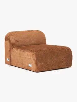 Modulo centrale in teddy-bouclé Wolke