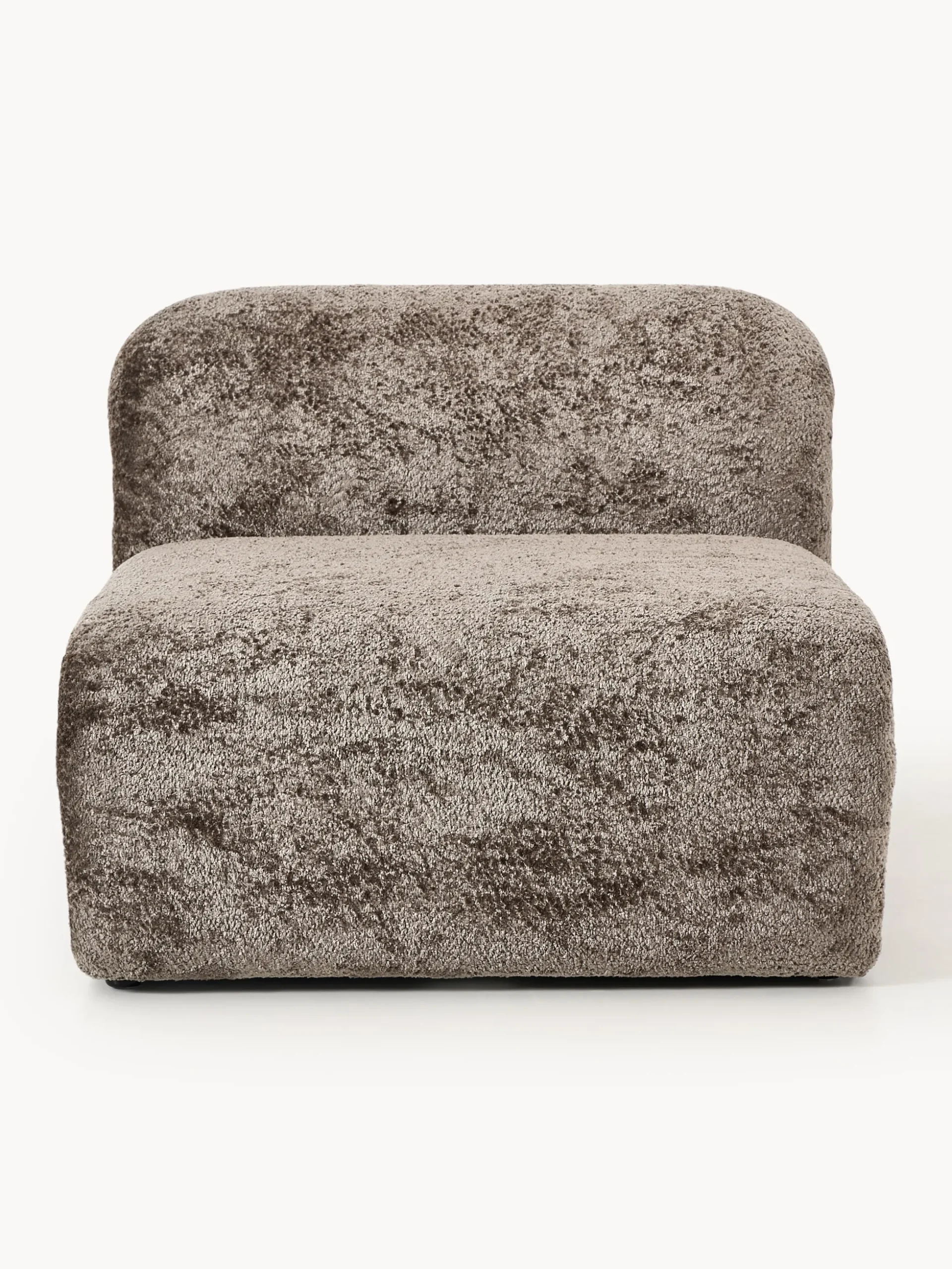 Modulo centrale in teddy-bouclé Wolke