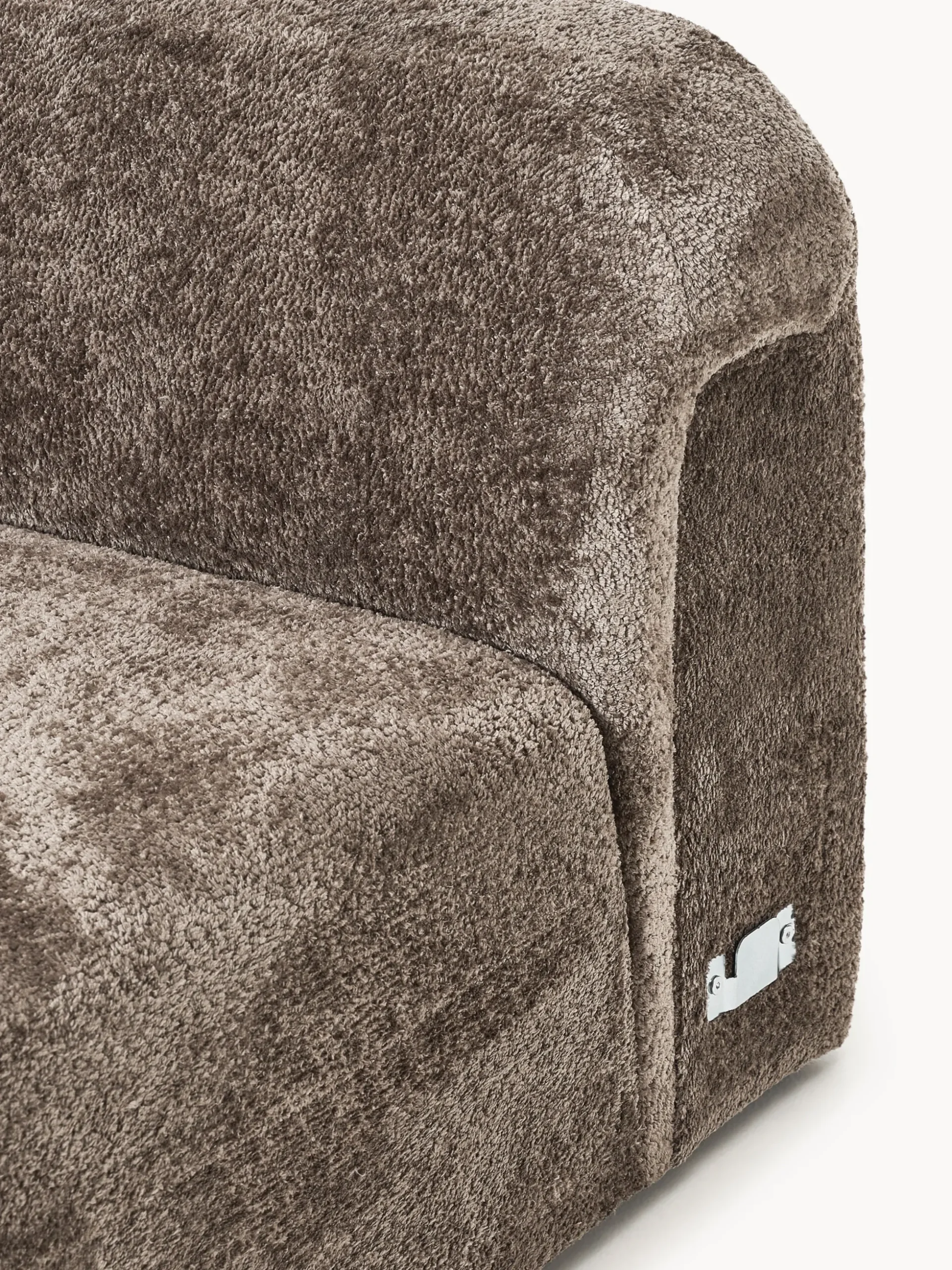 Modulo centrale in teddy-bouclé Wolke